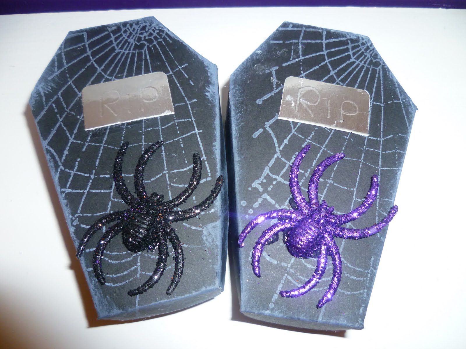 Little Puddings Halloween Coffins