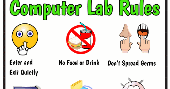 Barnard Tech Integration: Computer Lab Rules Grades 1-3