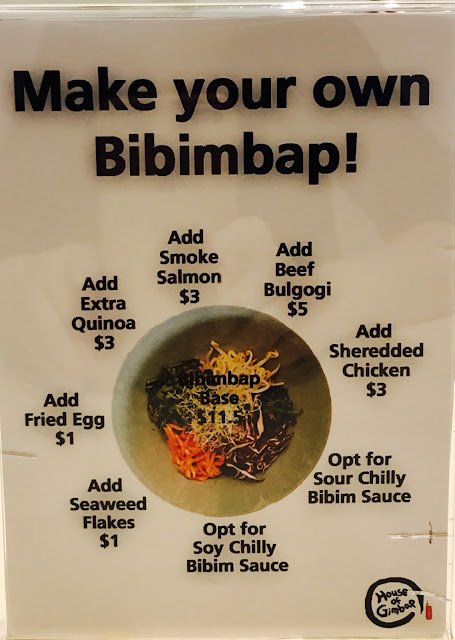 House of Gimbap - Make Your Own Bibimbap