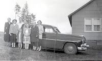 family by 1950 mercury