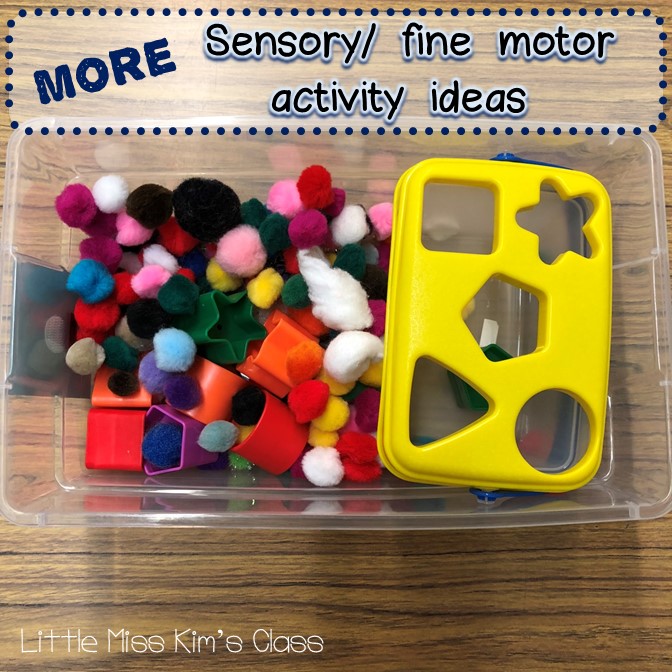Little Miss Kim's Class Sensory & Fine Motor Activity Ideas for Special Education