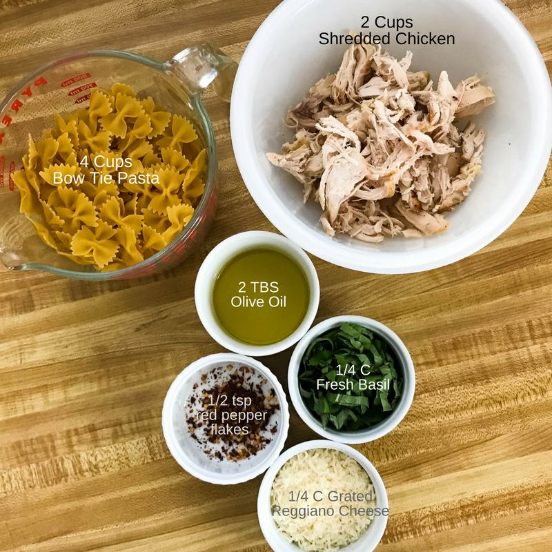 six ingredient pasta salad