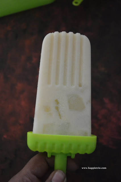 Nungu Milk Popsicle Recipe | Ice Apple Popsicle | Palm Fruit Milk Popsicle