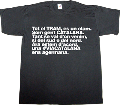 barça, fc Barcelona catalan catalonia freedom independence referendum 11 septembre 11S t-shirt ephemeral-t-shirts