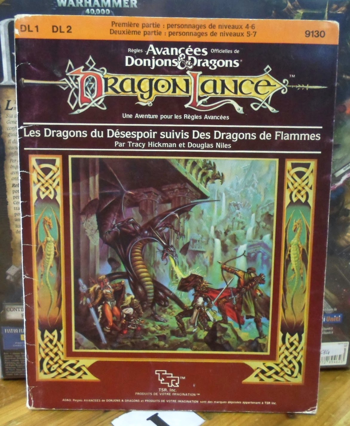 The Very Rare French Edition of AD&D 1st Edition Dragonlance Series