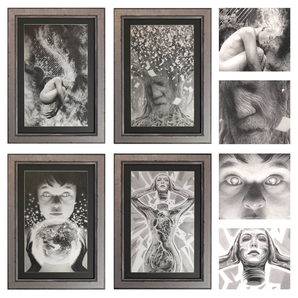 Kansas City Science Fiction Fantasy Society Spring 2018 Creative John Picacio Will Offer Four Of His New Loteria Pieces As Well Others At Spectrum Fantastic Art Live April 21 23 2018 Be There