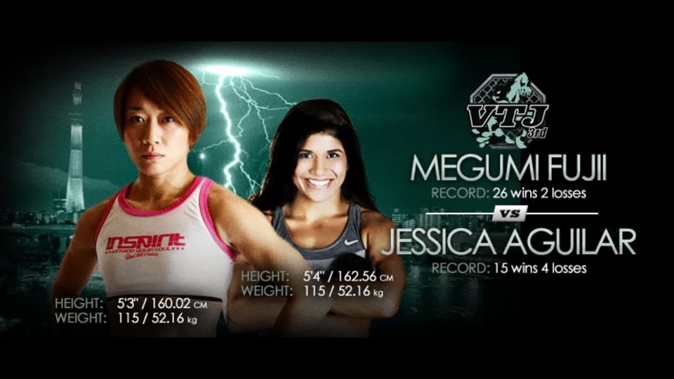 Megumi Fujii vs Jessica Aguilar 2 Set for this Saturday.