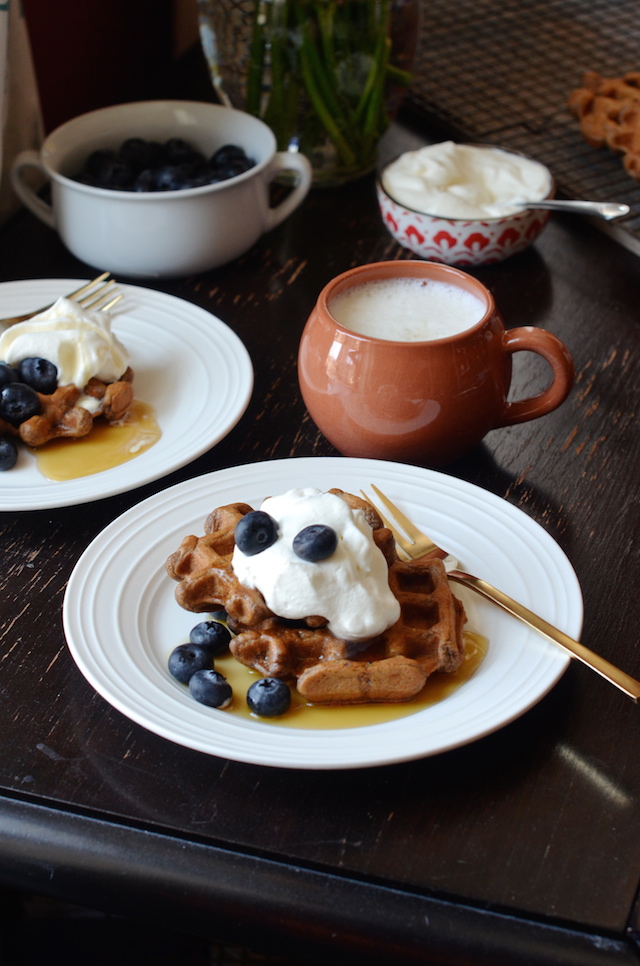 Café con Leche Waffles Always Order Dessert