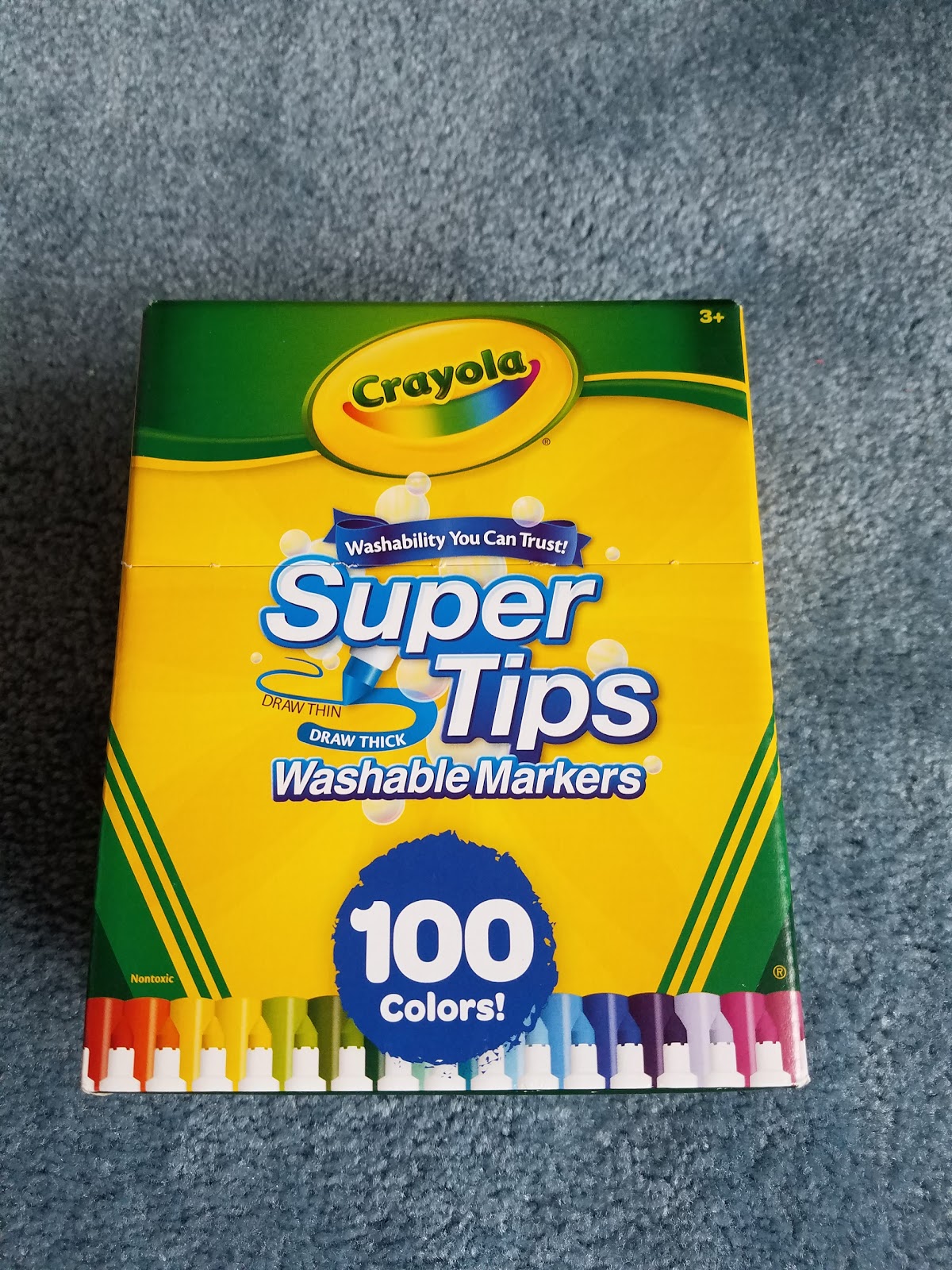 Crayola Crayola Stationery Bundle Set Pencils Stampers Crayon Drawing Pad Super Tips New 