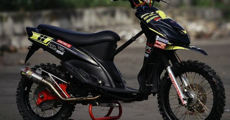 Modifikasi Mio Trail Modif Motor Terbaru 2019