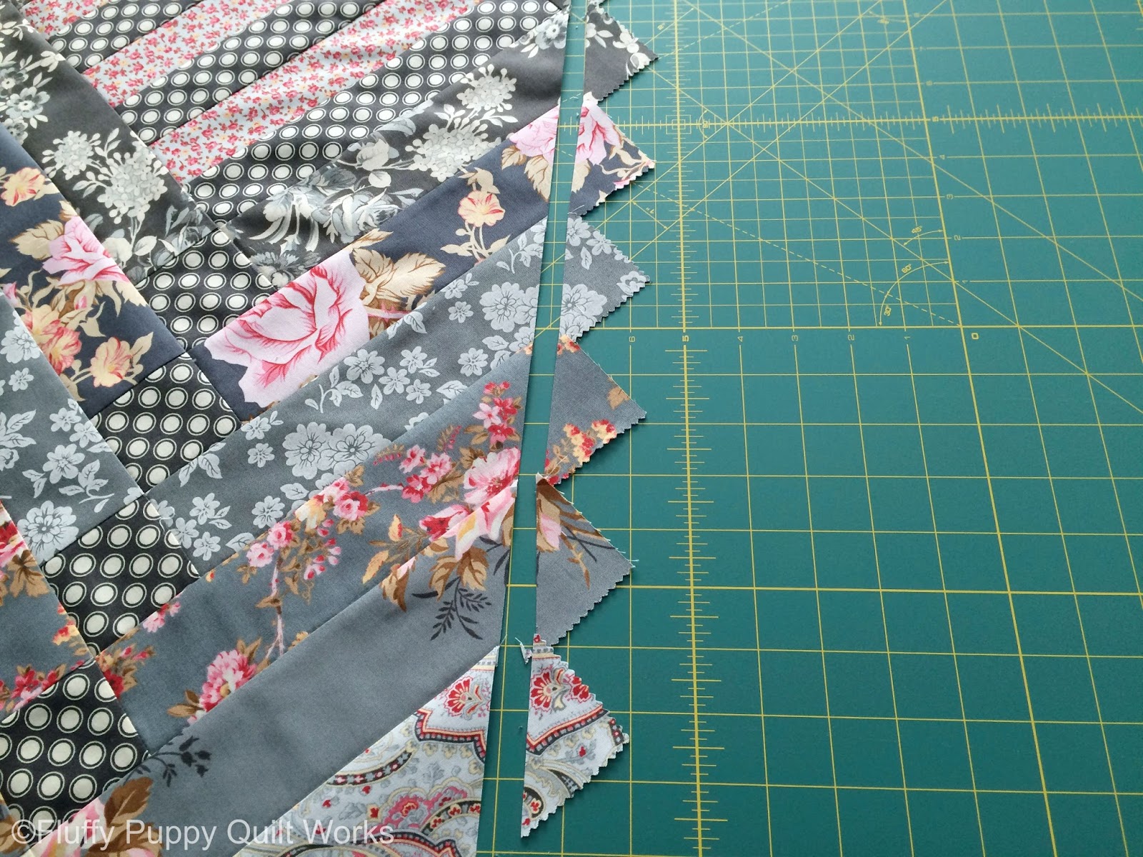 Fluffy Puppy Quilt Works Easy French Braid Table Runner Tutorial From a Jelly Roll!