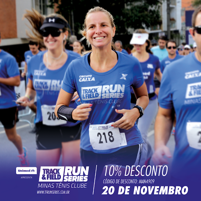 Inscrições Track&Field Minas Tênis Clube com 10 de desconto
