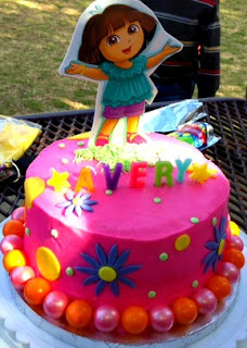 your-modern-housewife: Dora the Explorer cake.. How to