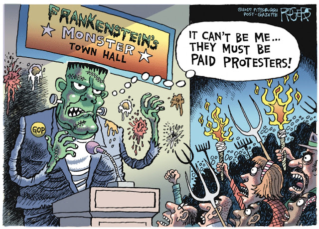 Frankenstein's Monster wearing 