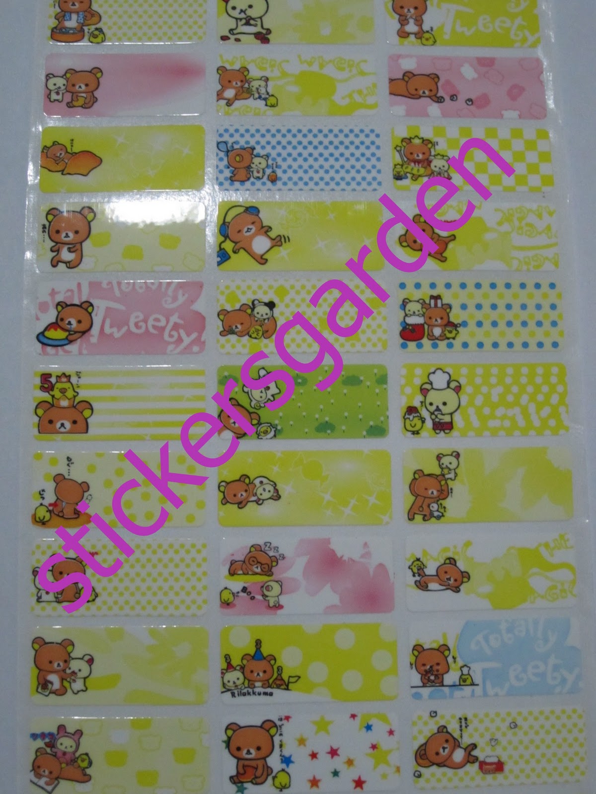 ~Stickers Garden~: 28/30x13mm