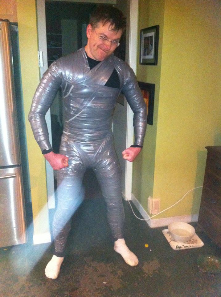 Costumes, Jung and My 1000 Faces...: Duct Tape Dummy