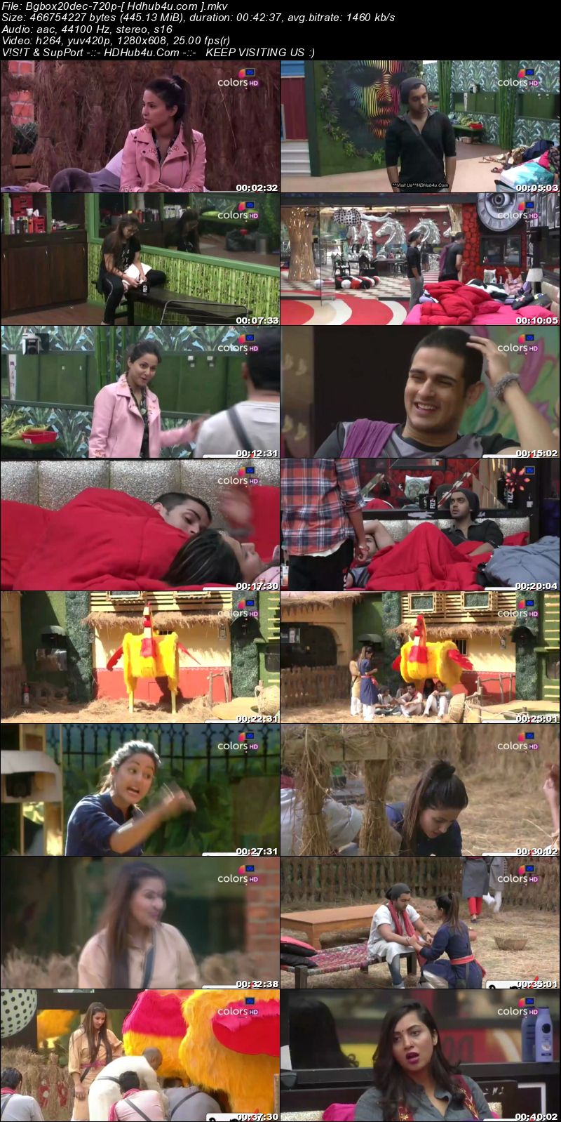 Bigg Boss S11E81 20th December 2017 HDTV 480p 200MB Download Bigg Boss S11E81 20th December 2017 HDTV 480p 200MB Download