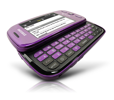 Samsung Trender - cheap touch phone with sliding QWERTY keyboard - Just ...