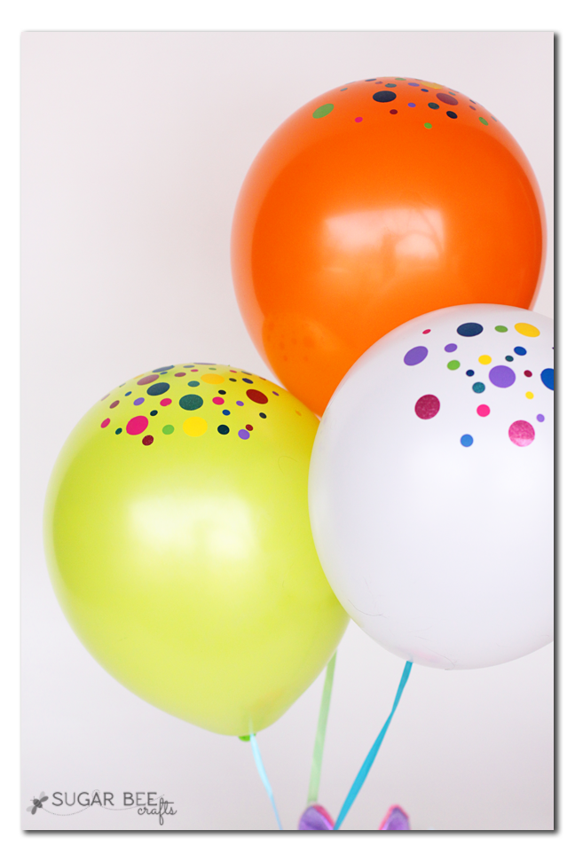 DIY Confetti Balloons Sugar Bee Crafts