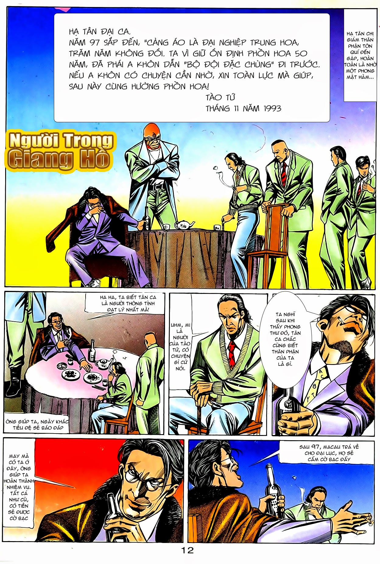 Người Trong Giang Hồ chap 88 - Trang 11