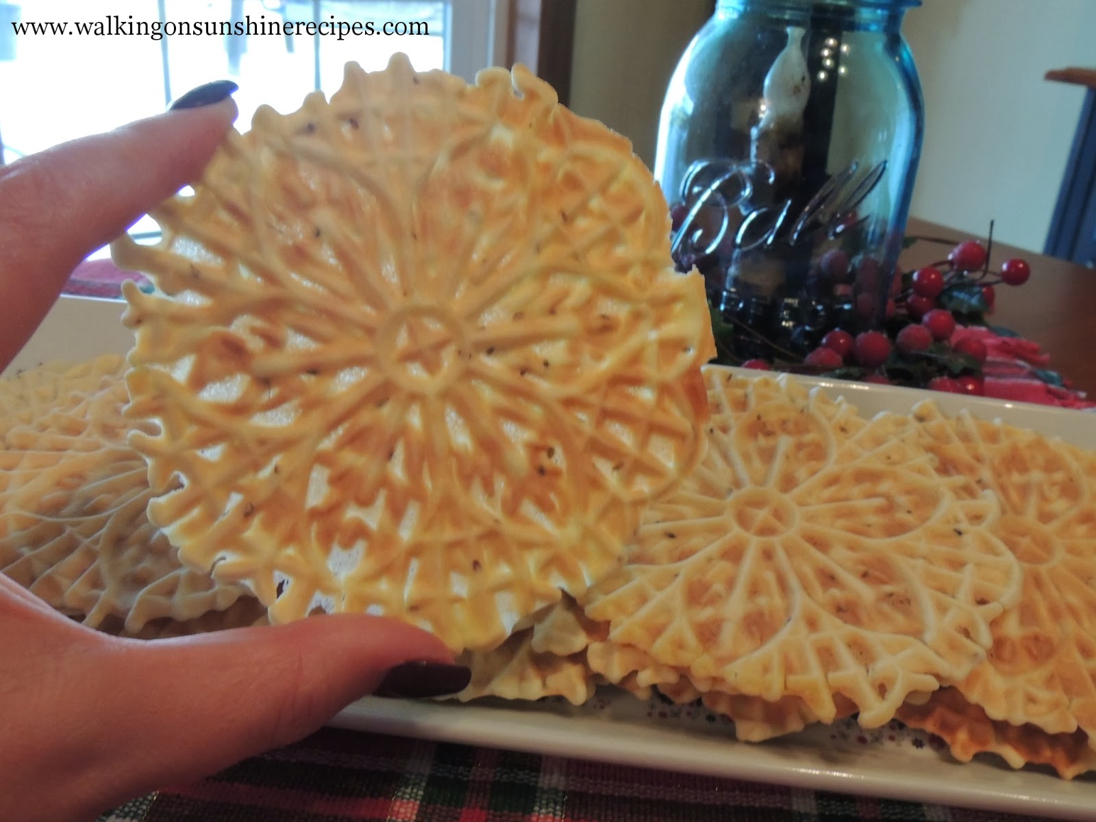 Recipe Italian Pizzelle Cookies A Holiday Tradition Walking on