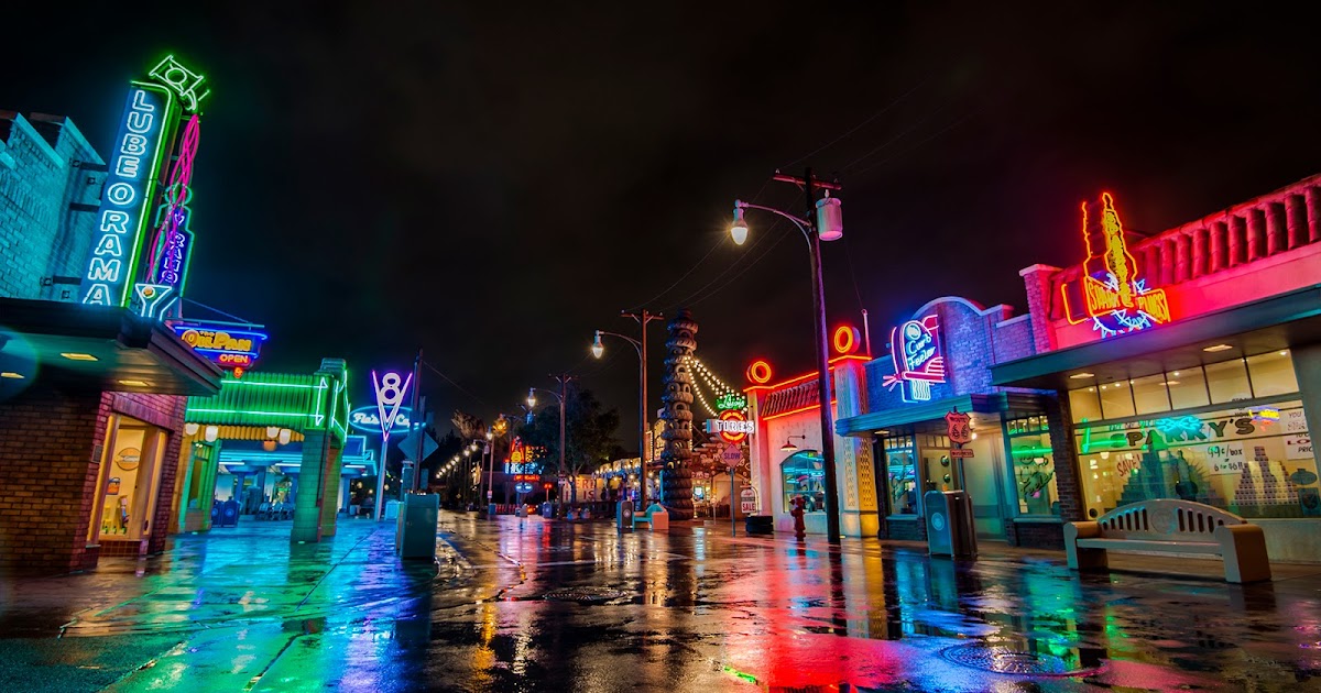 Radiator Springs Rain
