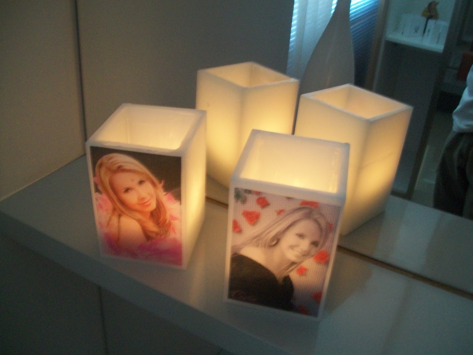 Luminárias Personalizadas com Foto e Texto.