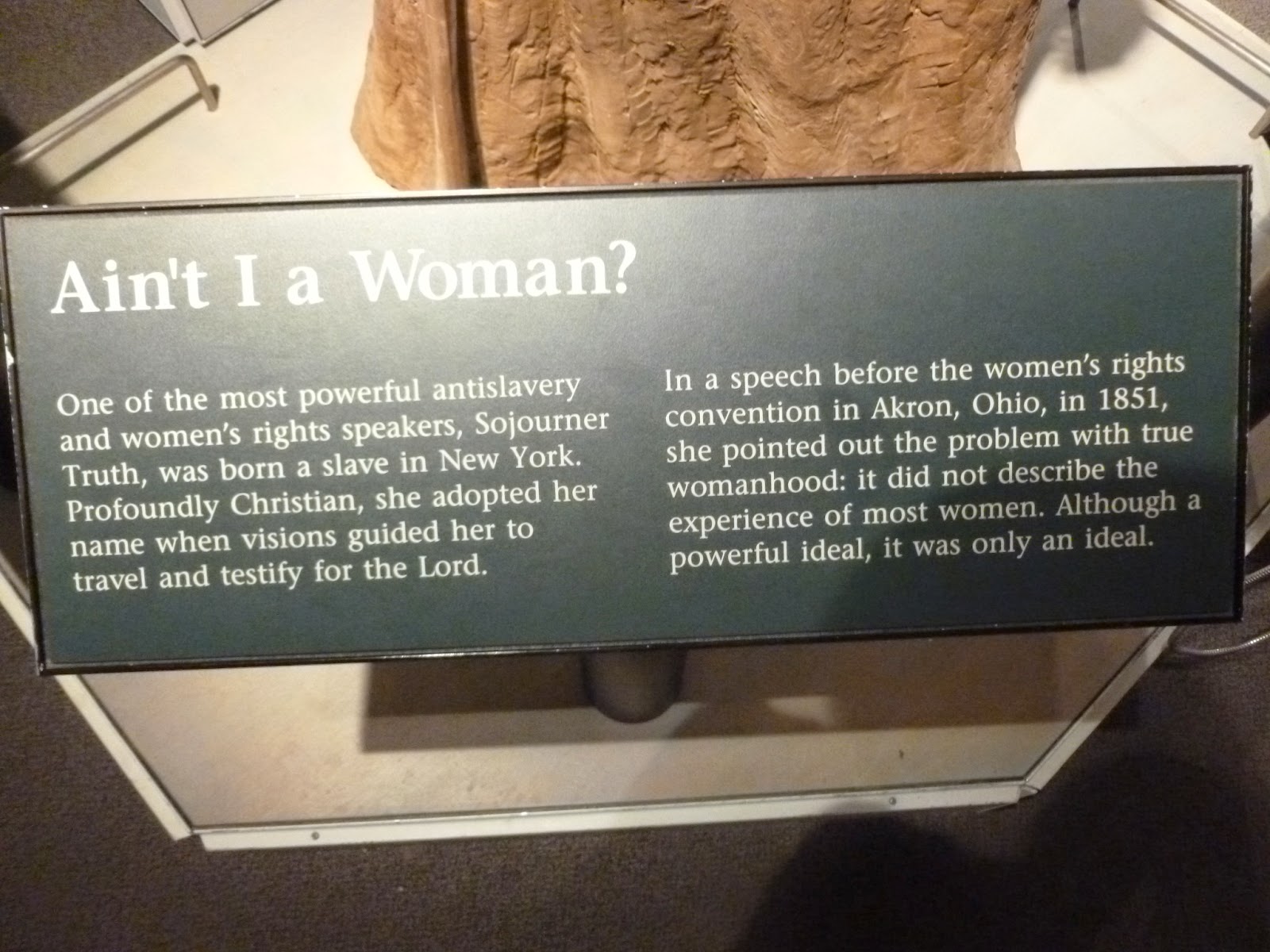 Photoops Women's Rights Sojourner Truth Seneca Falls, NY