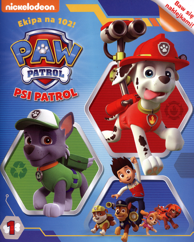 Strona Dla Dzieci Psi Patrol Ekipa Na 102 Nr 1