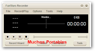 FairStars Recorder Portable
