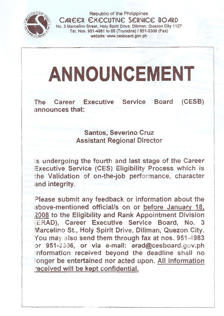 Learn English Language Announcement (pengumuman)