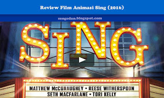 Review Film Animasi Sing (2016)