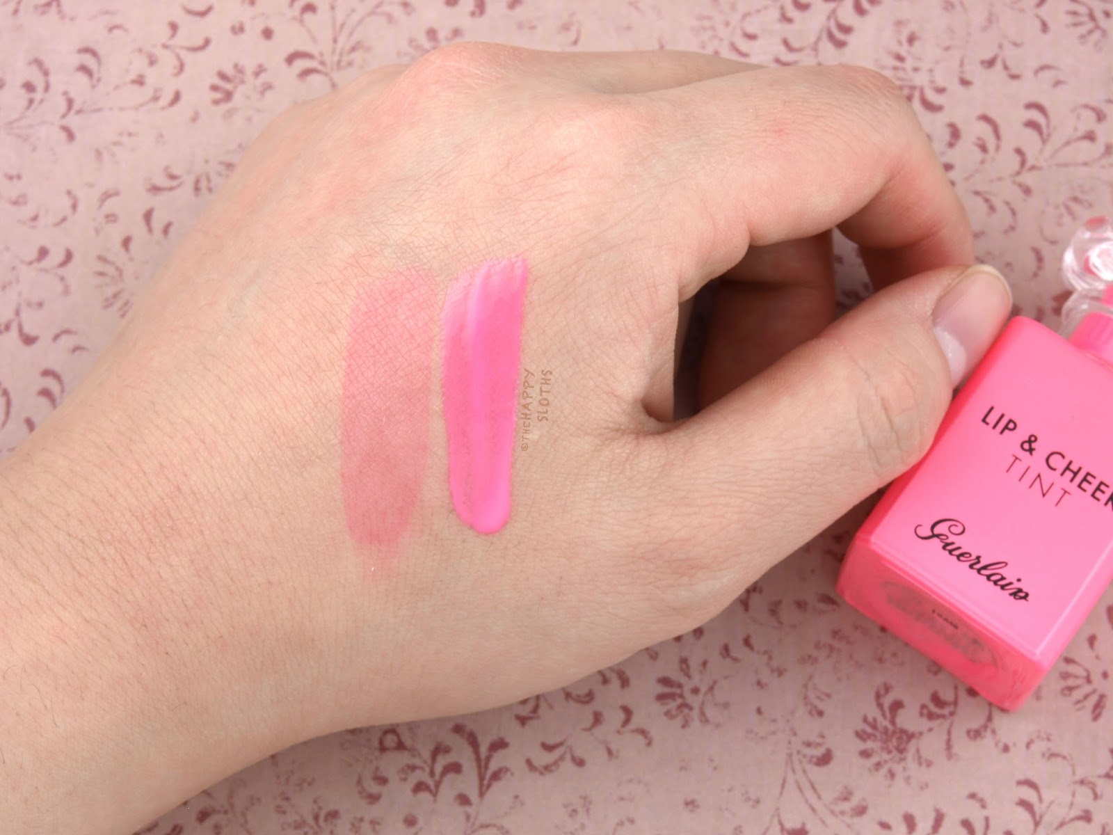Guerlain La Petite Robe Noire Lip & Cheek Tinted Gel Review and Swatches