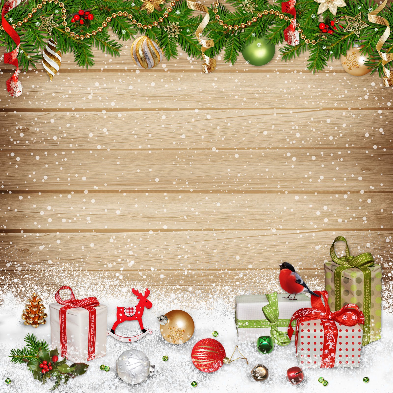 Banco de Imágenes Gratis 12 hermosas postales de Navidad para