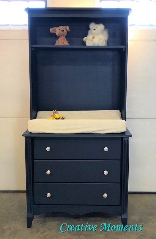 changing table and hutch