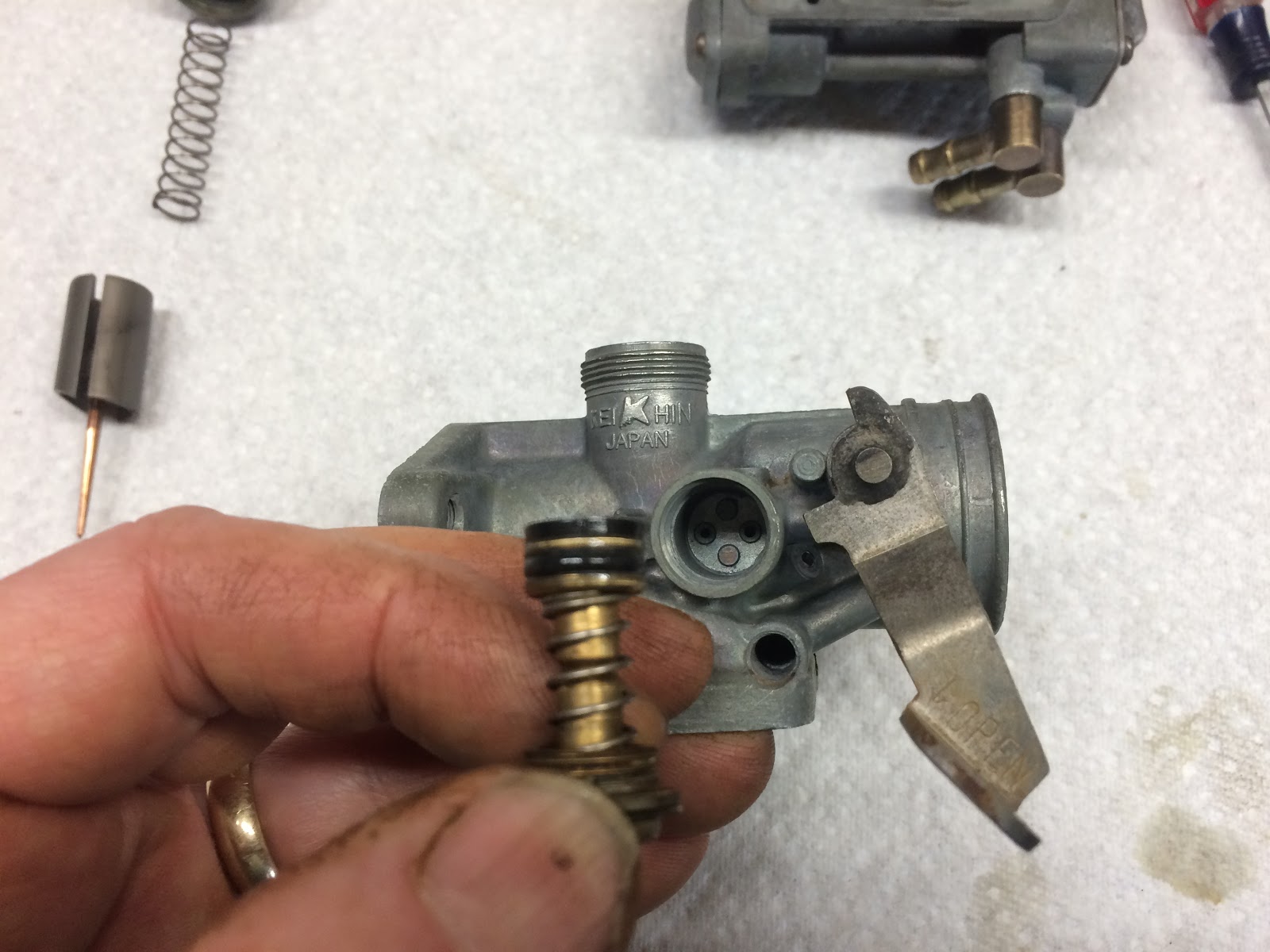 Step by Step Instructions for the Reassembly of a Basic Two Screw Honda