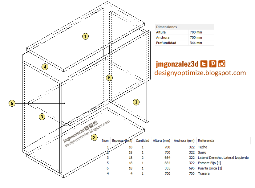 Diseño De Muebles Madera Planos y Armado Muebles Indispensables en el