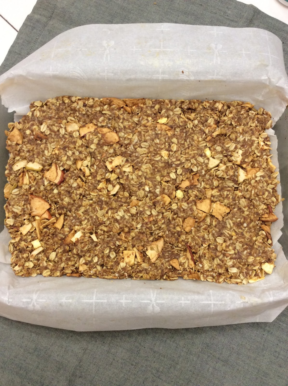 Healthy Recipe Variations Granola Bars with a Crunch Dried Twist