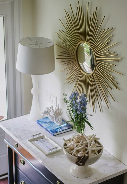 Gold Sunburst Mirror