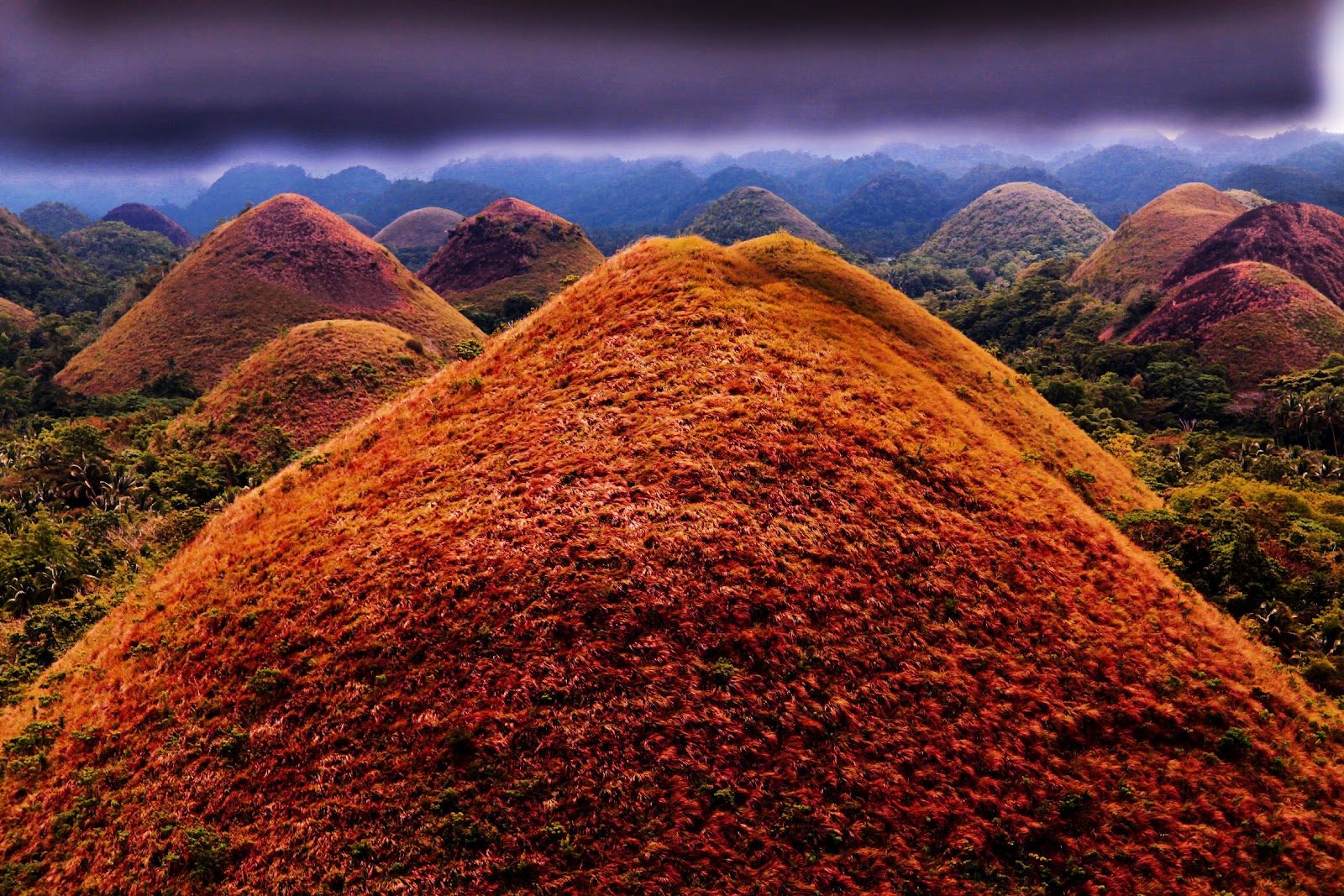 Travel Trip Journey Chocolate Hills, Philippines