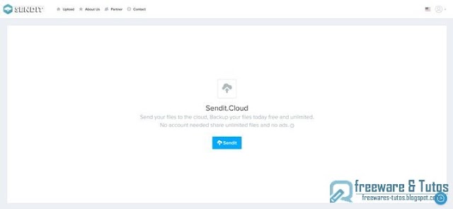Sendit.Cloud : le stockage gratuit et illimité en ligne