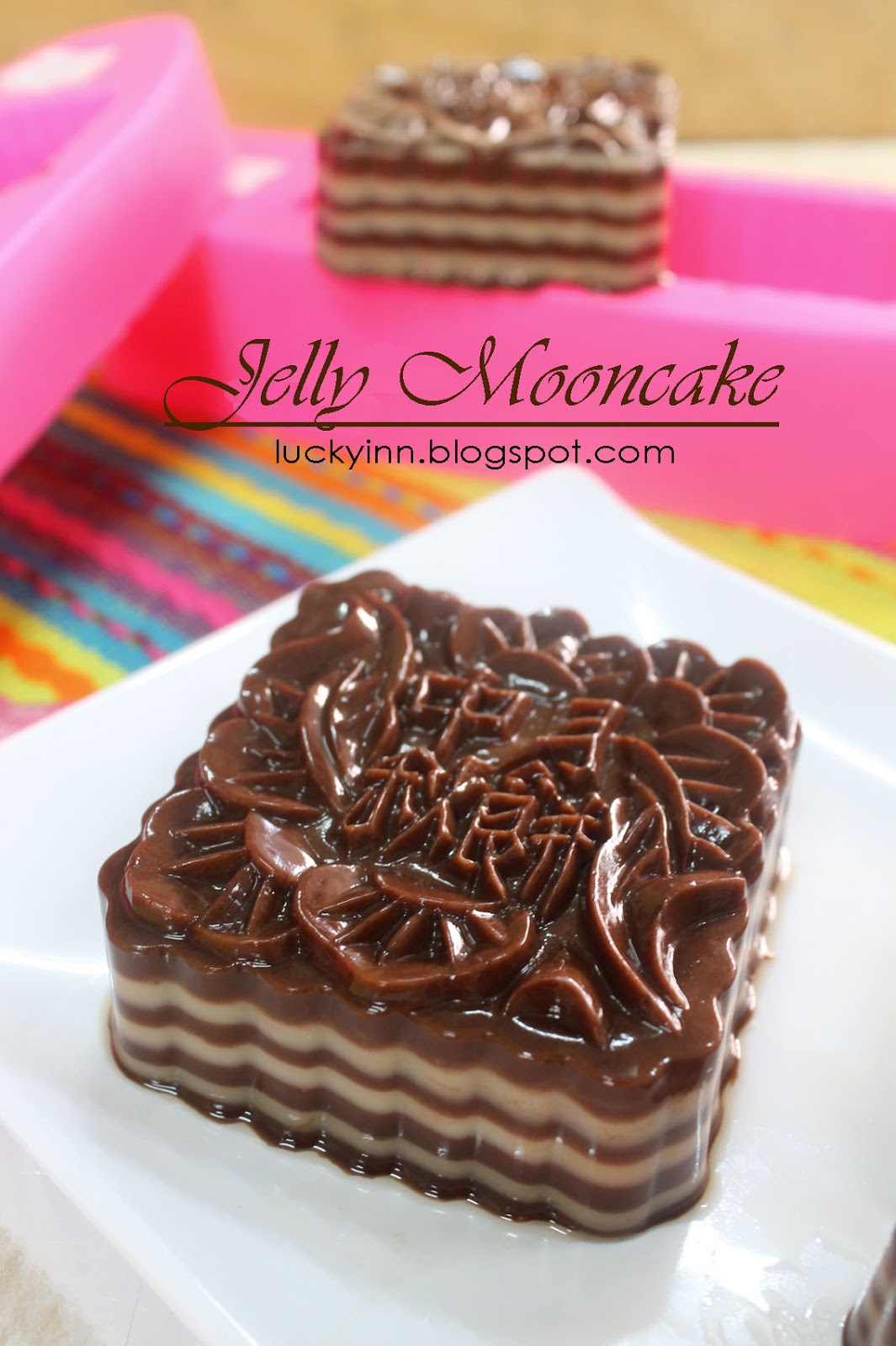 Lucky Inn 咖啡巧克力菜燕月饼 Coffee Chocolate Jelly Mooncake