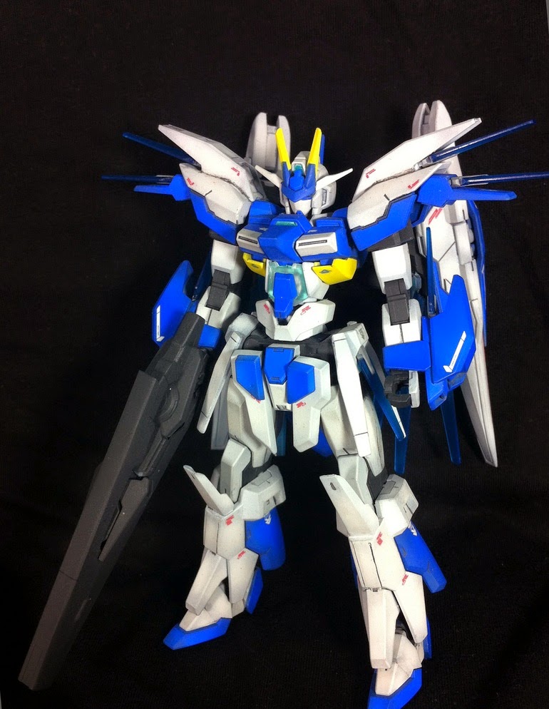 Custom Build: HG 1/144 Gundam AGE-FX Burst 