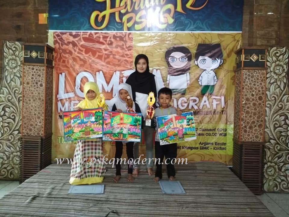 Lomba Mewarnai Kaligrafi Tingkat Jateng Harlah Pskq Ke 12