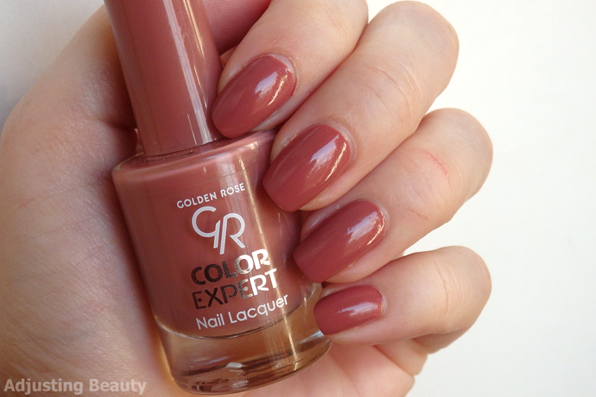 golden rose color expert nail lacquer