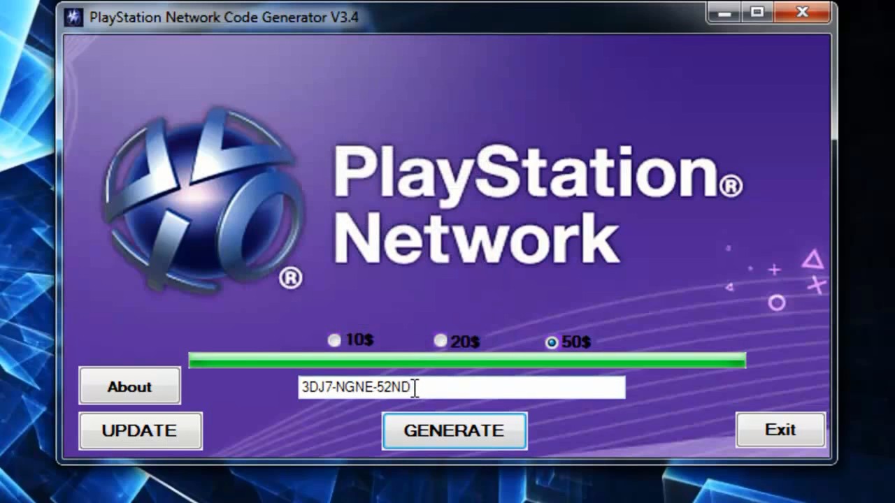 Free PSN Codes Generate Unlimited Free PSN Codes in seconds short