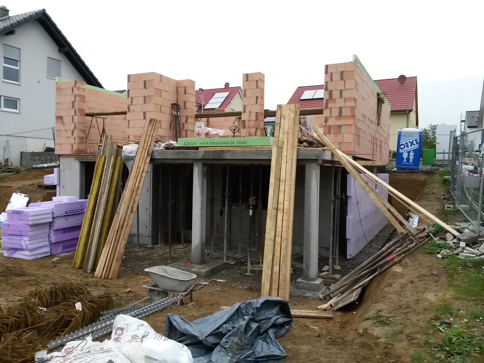 Unser Traum vom Eigenheim: Dämmung an Keller und Rest der Außenwände