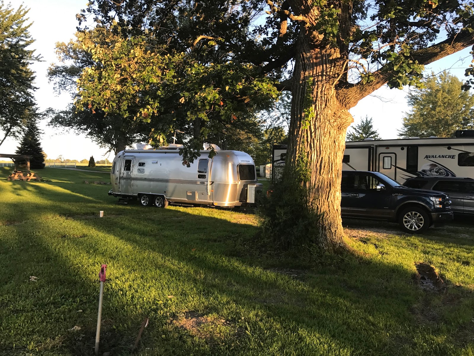 Cozy Rosie Big Oak Campground Muncie, Indiana (July 2017)