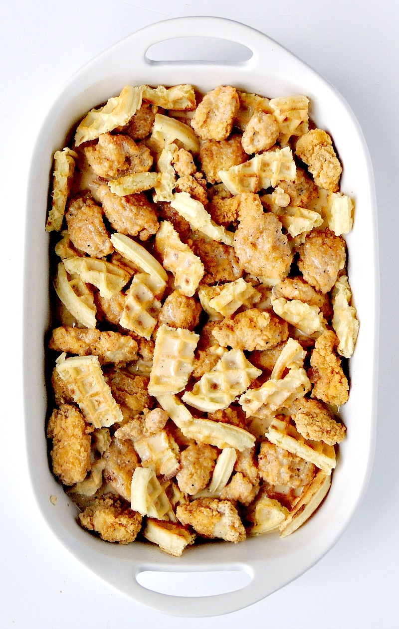 Chicken and Waffles Casserole Bobbi's Kozy Kitchen