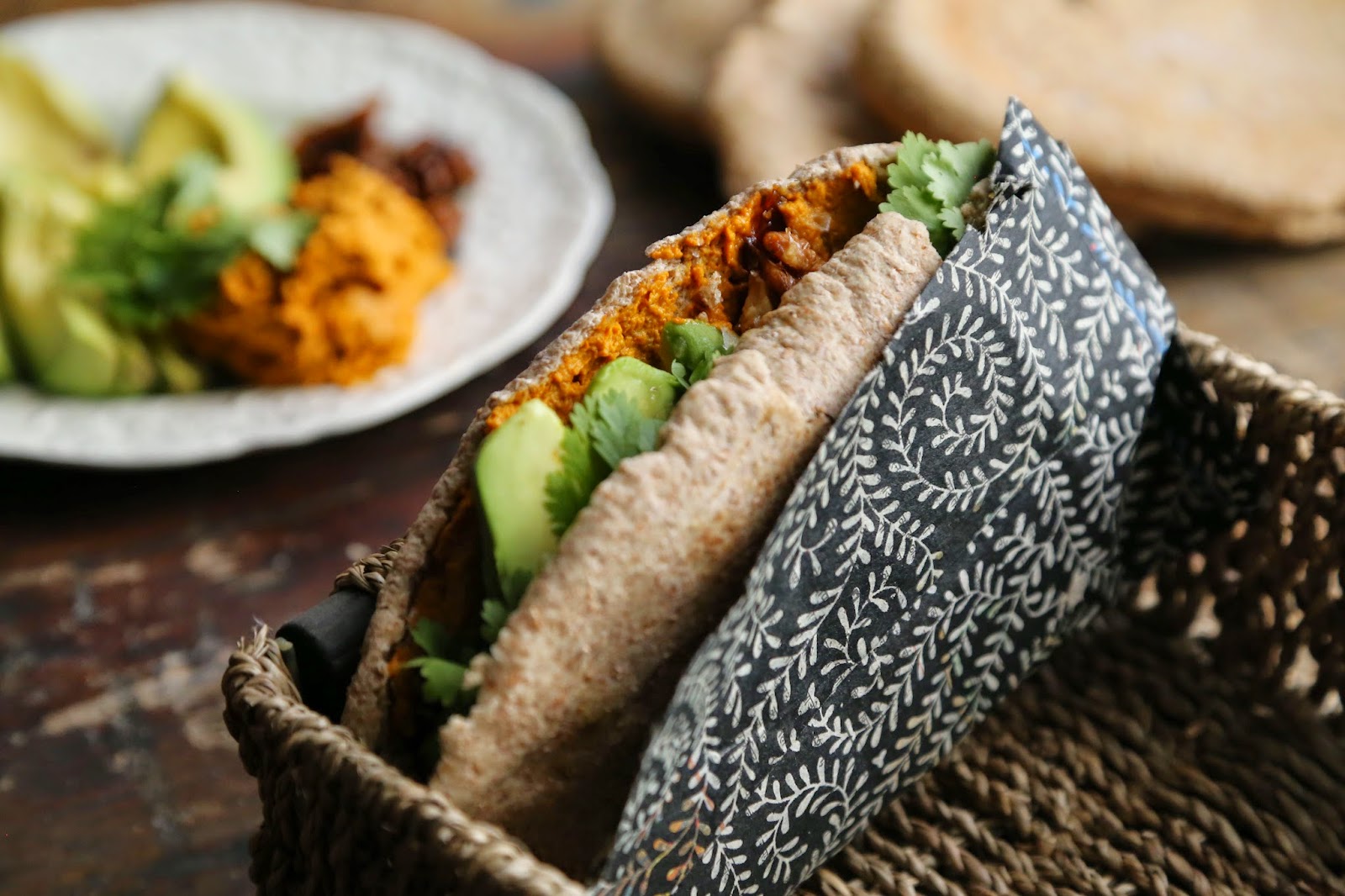 MsMarmiteLover Back to work recipe wholemeal pitta breads for your